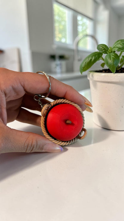 Apple Clicker Keychain
